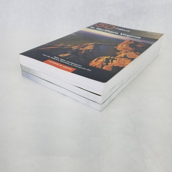 3 Outdoor Books- 50 Hikes in Northern Virginia, Best In Tent Camping VA & WV - Picture 3 of 13